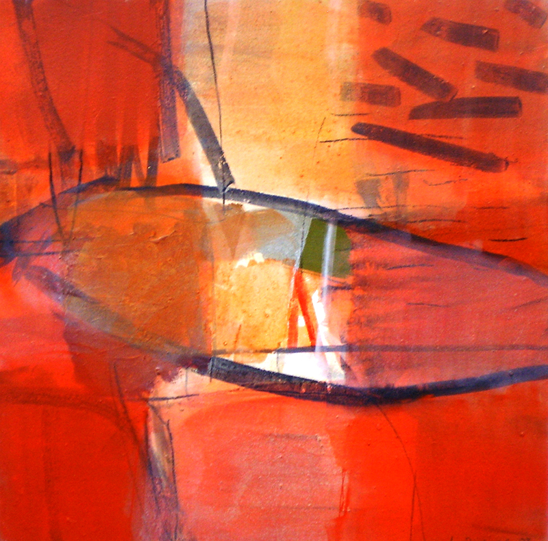 Anfang 2008;Acryl-Leinwand,;50 x 50 cm;680 - Galerie Wroblowski